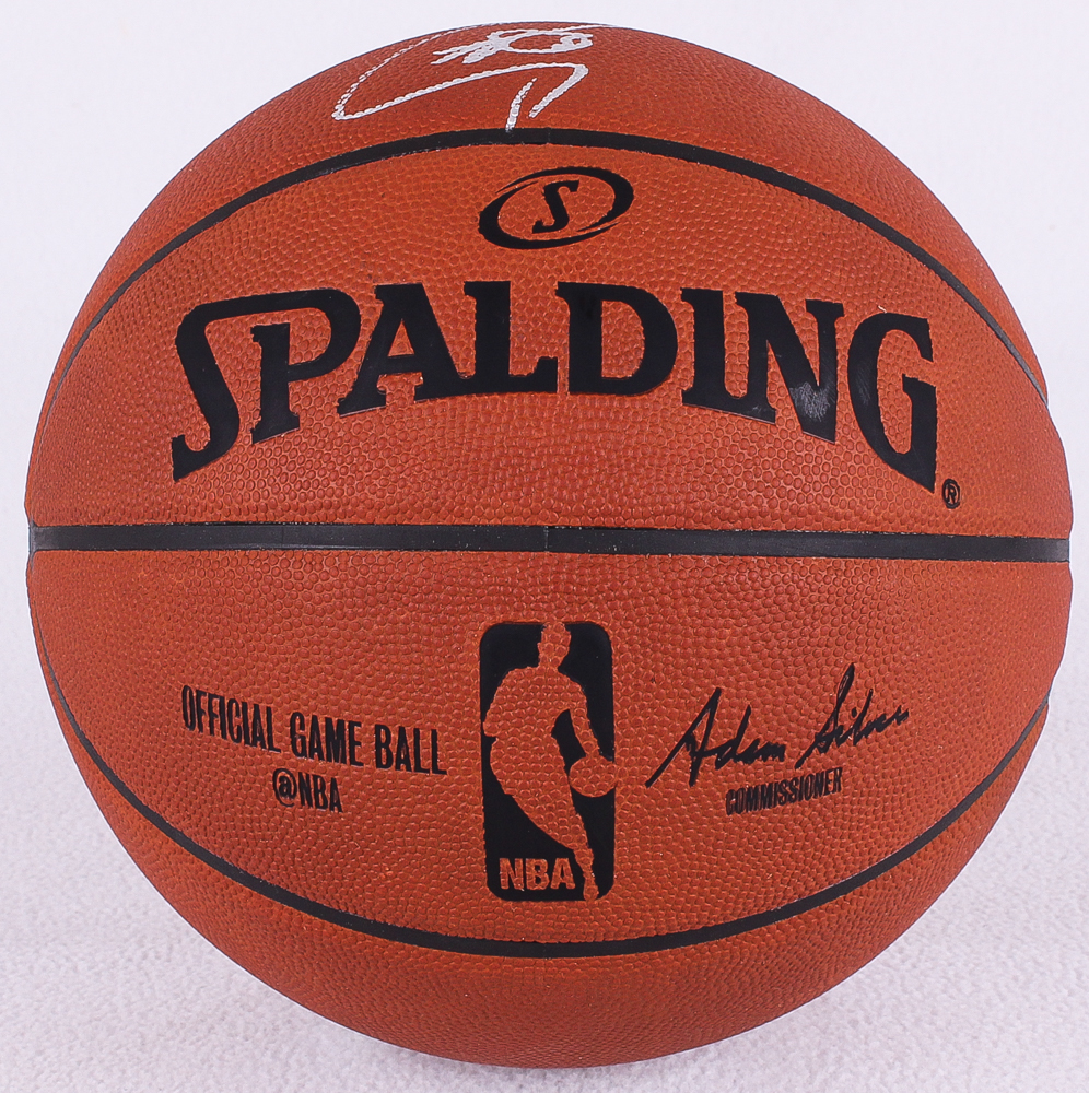 Stephen Curry Signed Official NBA Game Ball (Fanatics Hologram) at PristineAuction.com Stephen Curry Signed Official NBA Game Ball (Fanatics Hologram) at PristineAuction.com