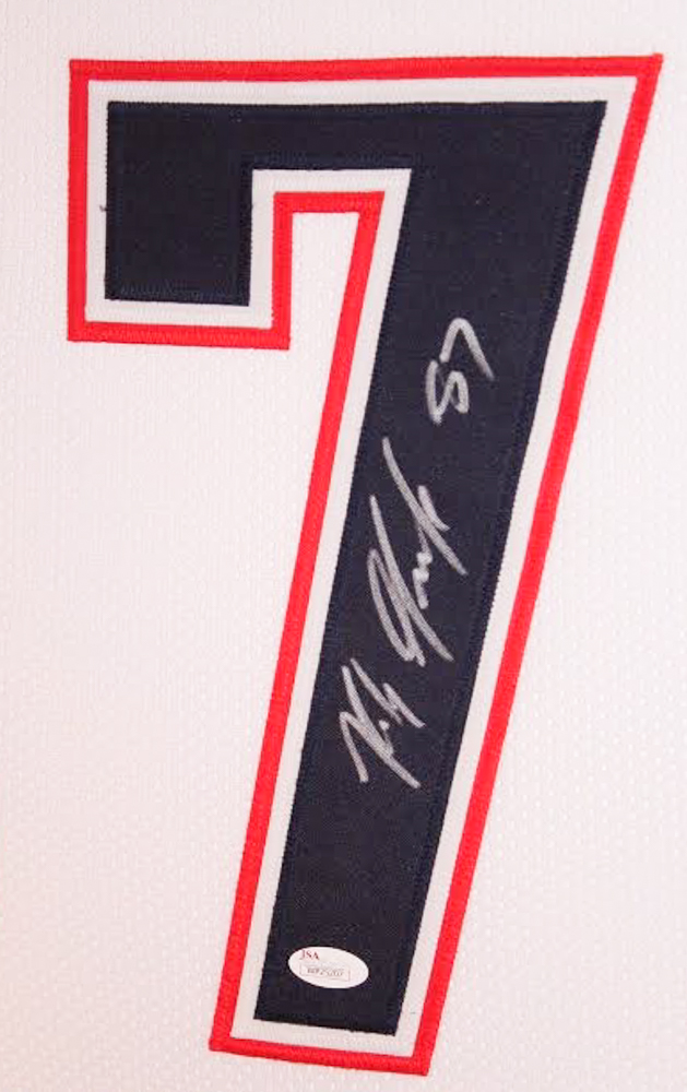 Rob Gronkowski Signed Patriots 35x43 Custom Framed Jersey (JSA COA) at PristineAuction.com Rob Gronkowski Signed Patriots 35x43 Custom Framed Jersey (JSA COA) at PristineAuction.com