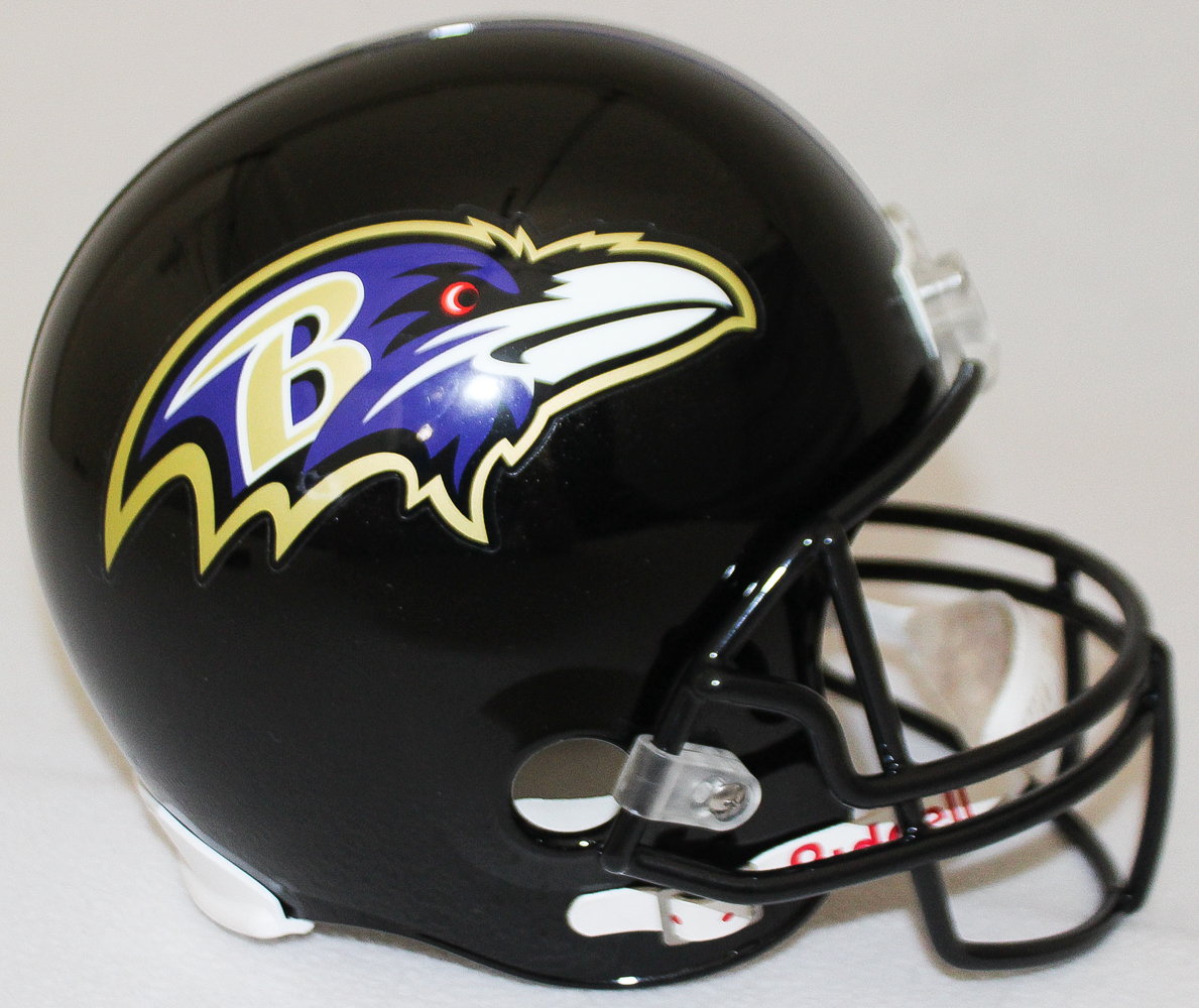 Baltimore Ravens Riddell Full Size Football Helmet at PristineAuction.com Baltimore Ravens Riddell Full Size Football Helmet at PristineAuction.com