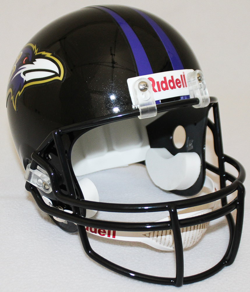 Baltimore Ravens Riddell Full Size Football Helmet at PristineAuction.com Baltimore Ravens Riddell Full Size Football Helmet at PristineAuction.com
