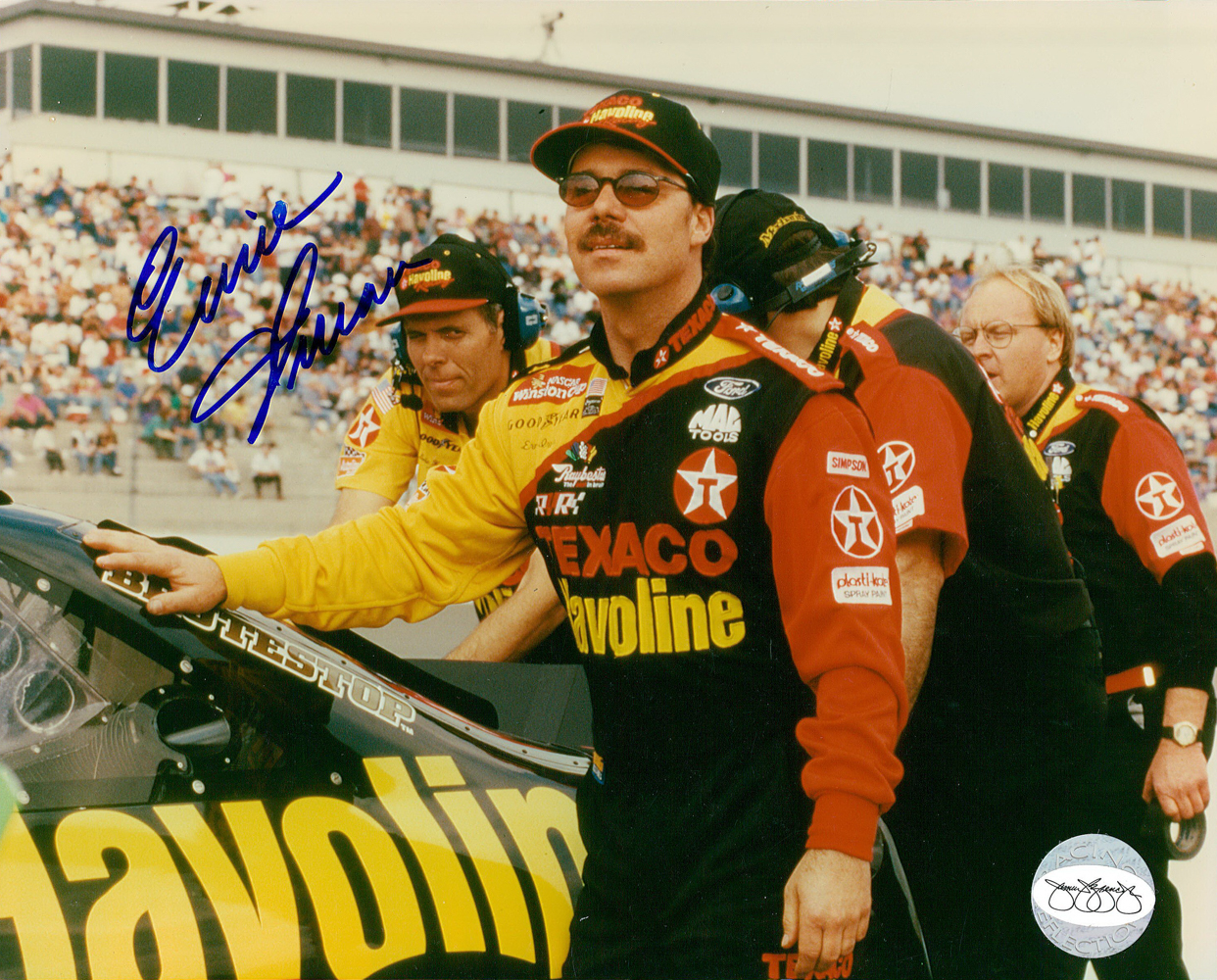 Ernie Irvan Signed 8x10 Photo (JSA) at PristineAuction.com Ernie Irvan Signed 8x10 Photo (JSA) at PristineAuction.com