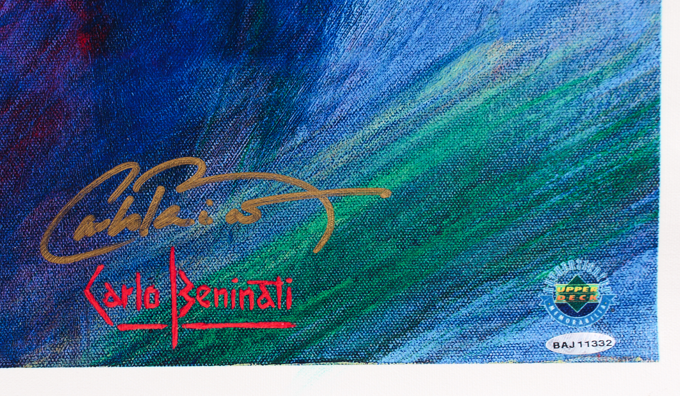 Michael Jordan Signed Bulls 33x43 Lithograph on Canvas Limited Edition #23/23 (JSA LOA & UDA Hologram) at PristineAuction.com Michael Jordan Signed Bulls 33x43 Lithograph on Canvas Limited Edition #23/23 (JSA LOA & UDA Hologram) at PristineAuction.com