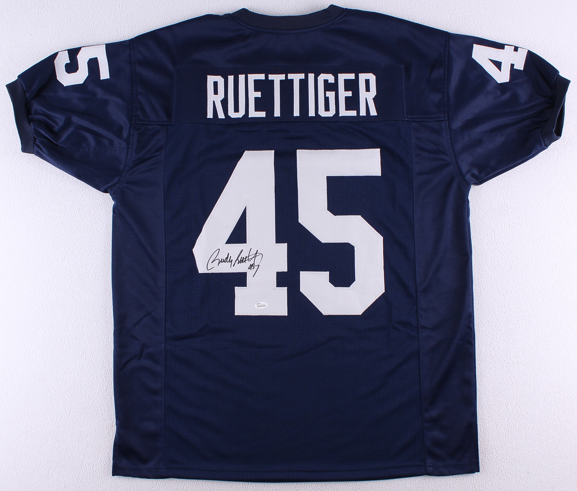 Rudy Ruettiger Signed Notre Dame Jersey (JSA COA) at PristineAuction.com Rudy Ruettiger Signed Notre Dame Jersey (JSA COA) at PristineAuction.com