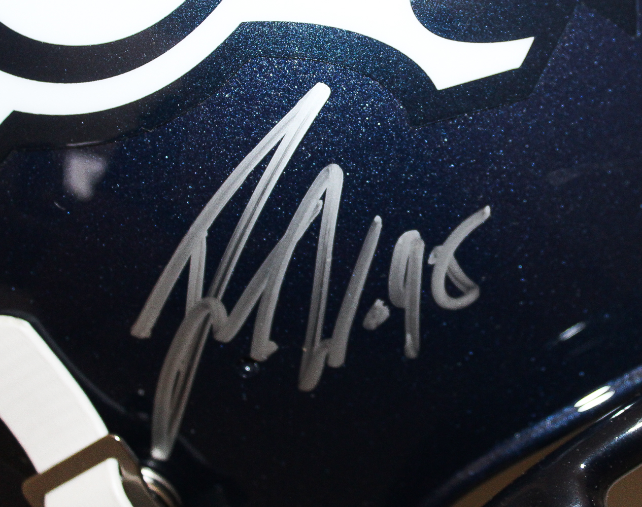 Denver Broncos Team-Signed Full-Size Authentic Pro-Line Helmet with (10) Signatures Including Peyton Manning, Von Miller, Aqib Talib, Emmanuel Sanders, DeMarcus Ware Limited Edition #50/50 (Fanatics Hologram) at PristineAuction.com Denver Broncos Team-Signed Full-Size Authentic Pro-Line Helmet with (10) Signatures Including Peyton Manning, Von Miller, Aqib Talib, Emmanuel Sanders, DeMarcus Ware Limited Edition #50/50 (Fanatics Hologram) at PristineAuction.com