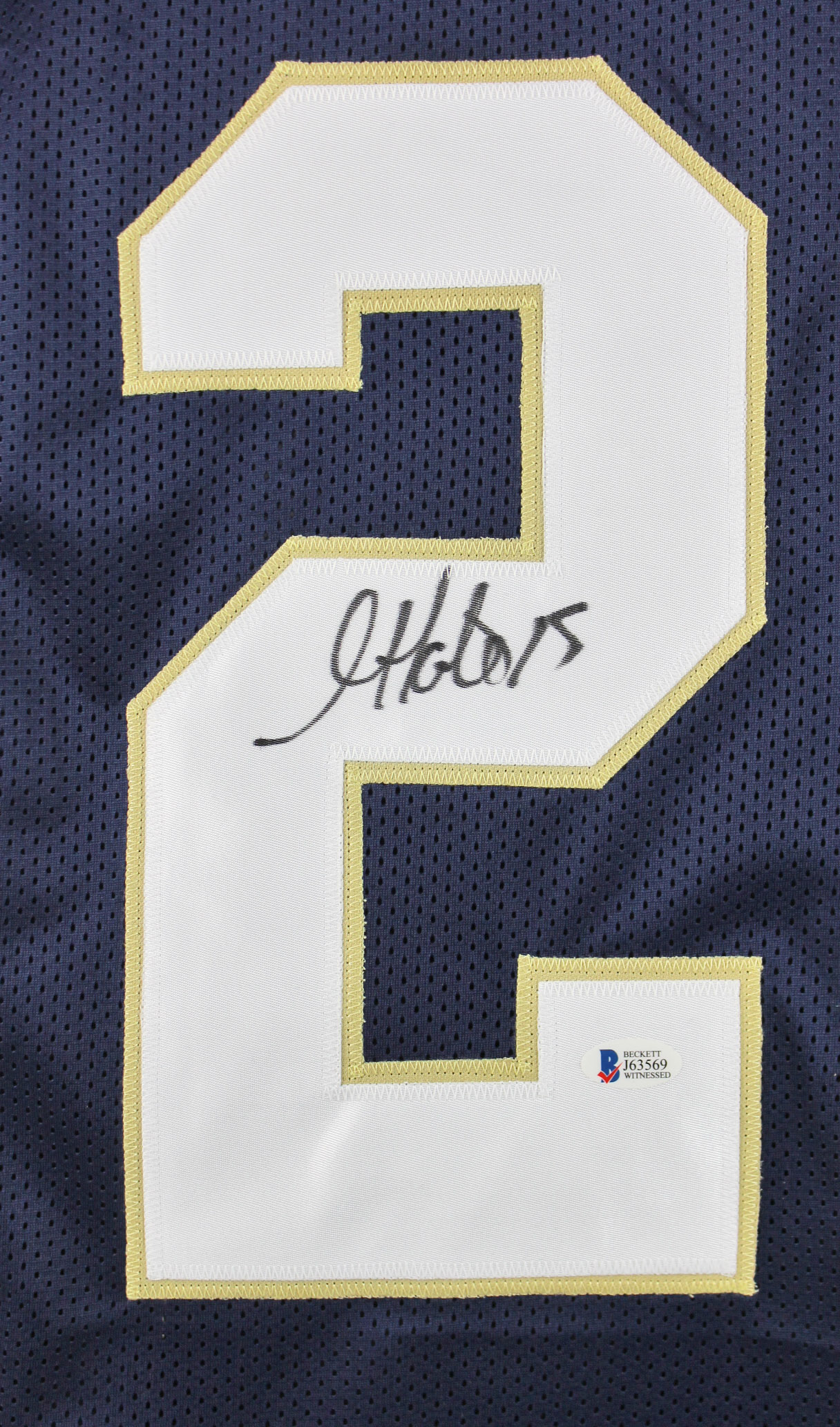 Golden Tate Signed Notre Dame Jersey (Beckett COA) at PristineAuction.com Golden Tate Signed Notre Dame Jersey (Beckett COA) at PristineAuction.com