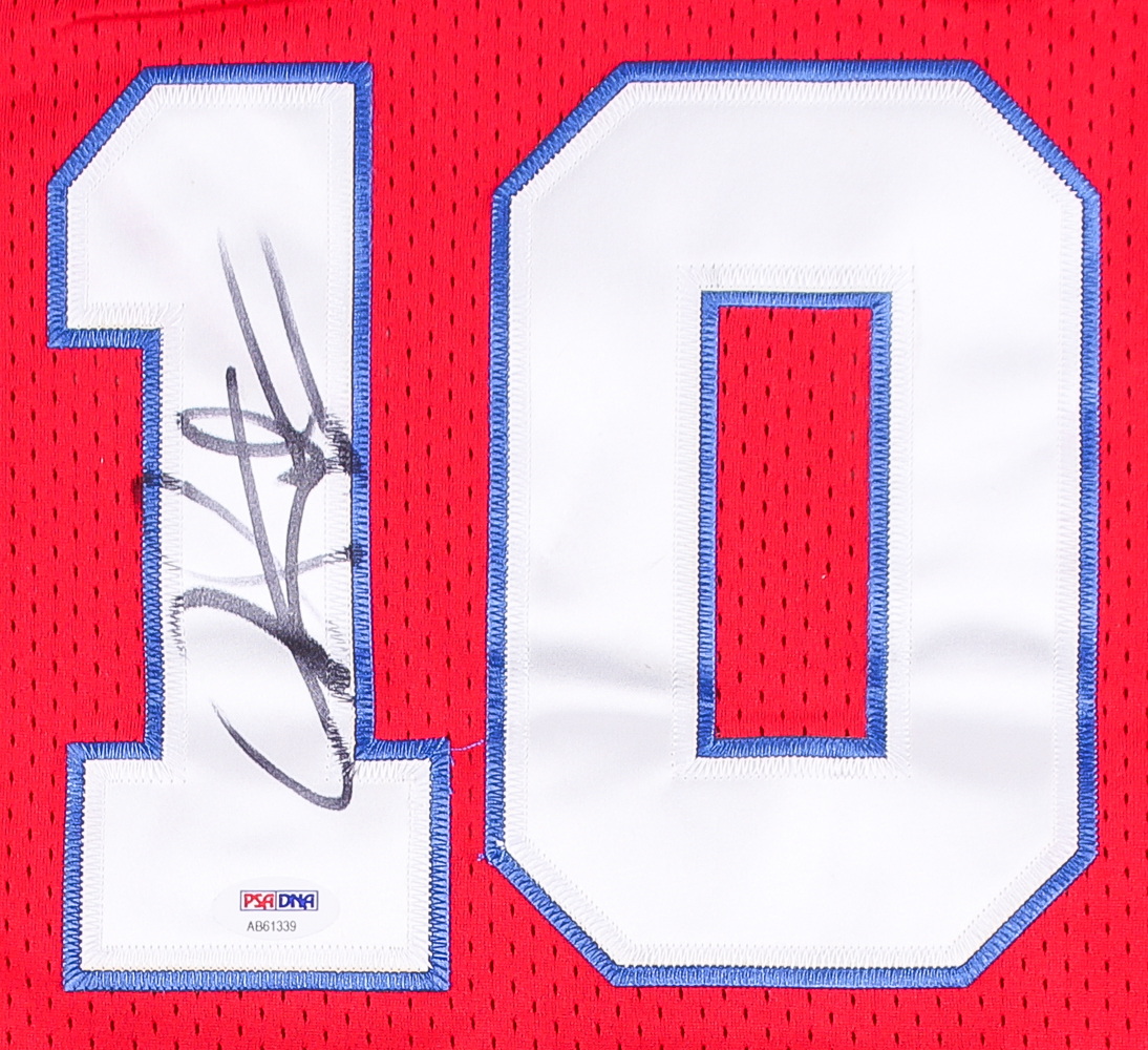 Dennis Rodman Signed Pistons Jersey (PSA COA) at PristineAuction.com Dennis Rodman Signed Pistons Jersey (PSA COA) at PristineAuction.com