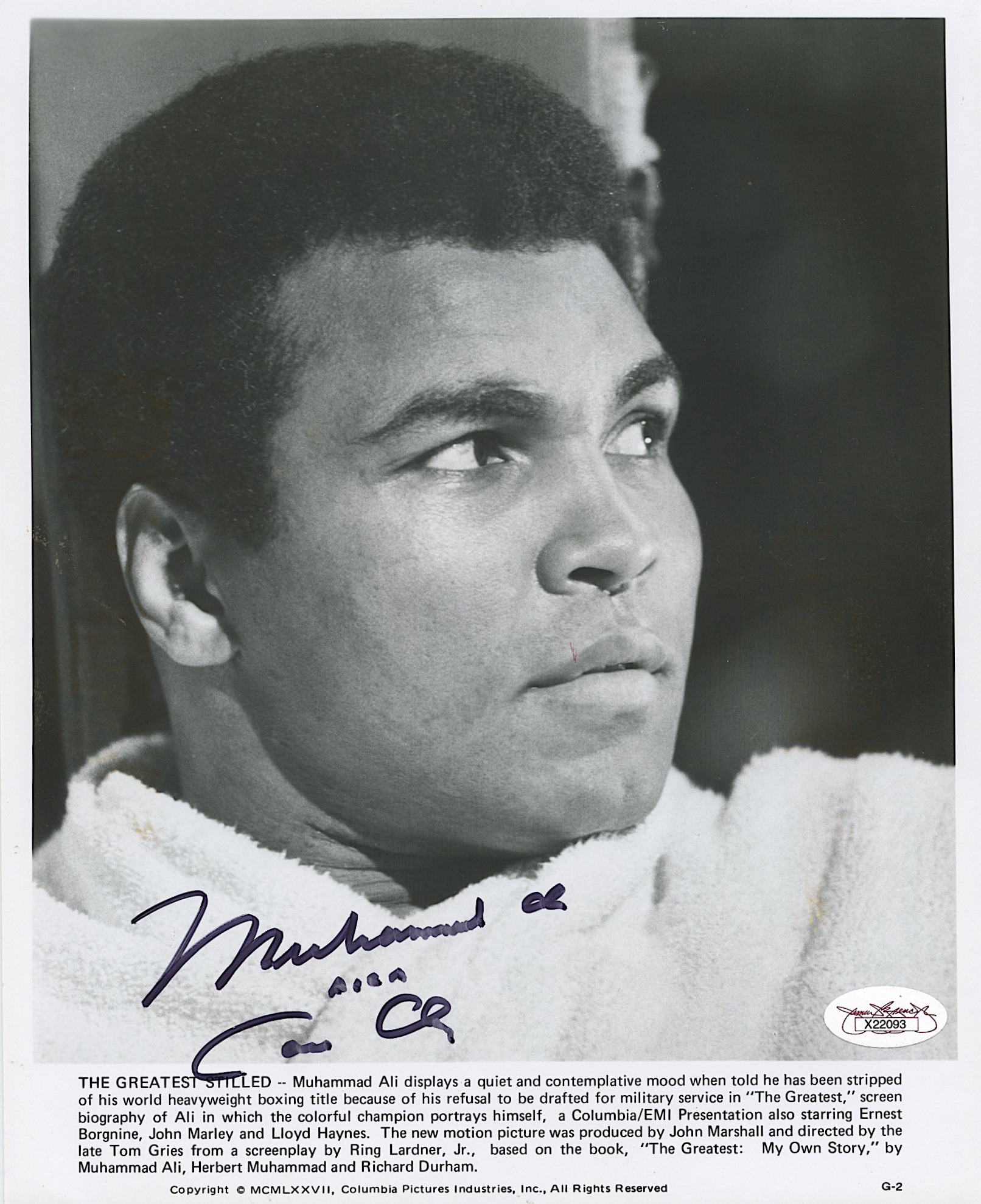Muhammad Ali Signed Vintage 8x10 Photo Inscribed "AKA Cassius Clay" (JSA LOA) at PristineAuction.com Muhammad Ali Signed Vintage 8x10 Photo Inscribed "AKA Cassius Clay" (JSA LOA) at PristineAuction.com