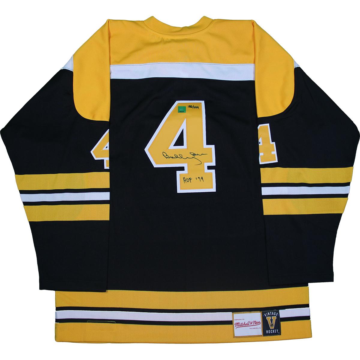 Bobby Orr Signed Bruins LE Jersey Inscribed "HOF '79" (Orr COA) at PristineAuction.com Bobby Orr Signed Bruins LE Jersey Inscribed "HOF '79" (Orr COA) at PristineAuction.com