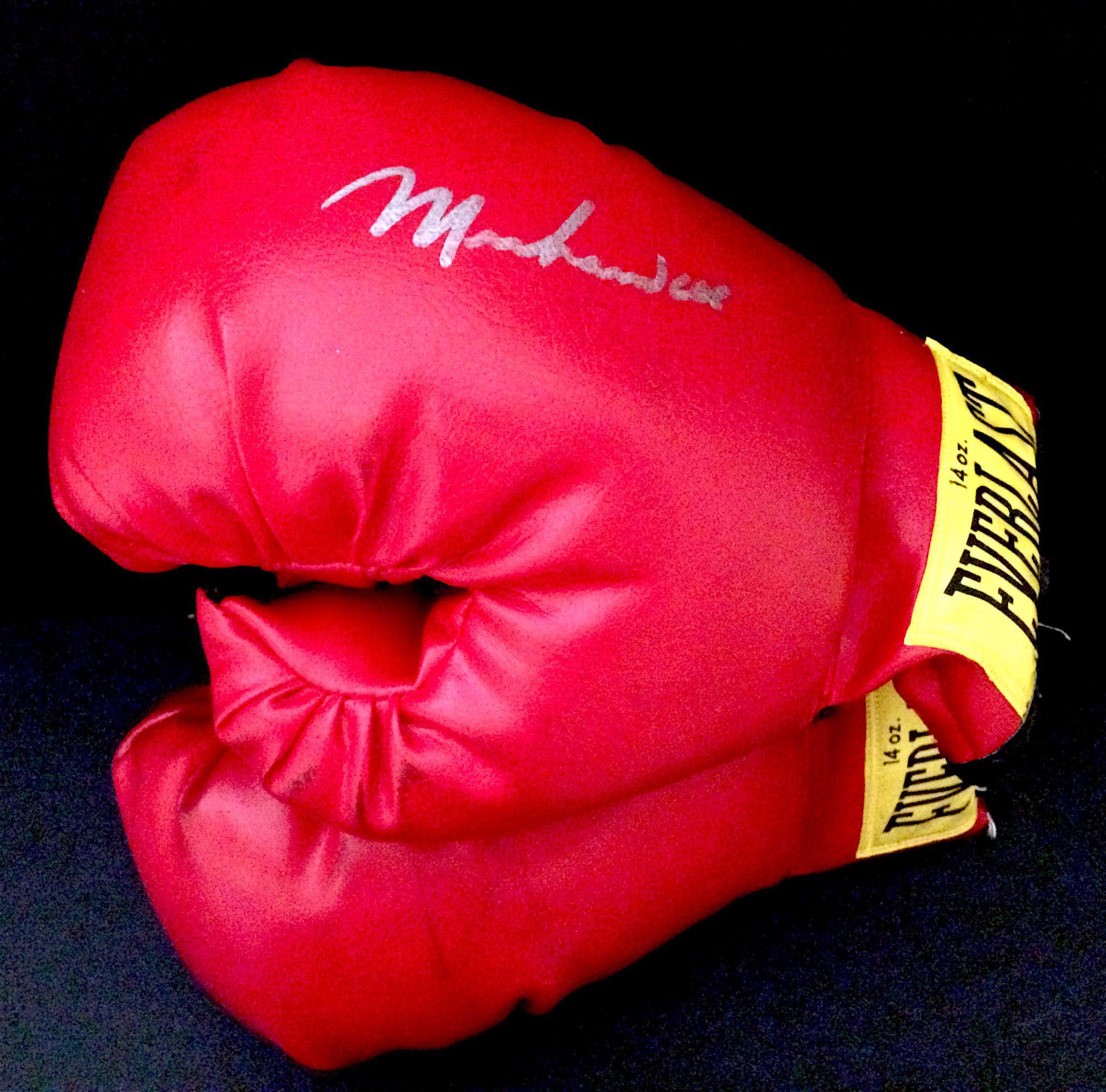 Pair of (2) Muhammad Ali Signed Boxing Gloves (JSA ALOA) at PristineAuction.com Pair of (2) Muhammad Ali Signed Boxing Gloves (JSA ALOA) at PristineAuction.com