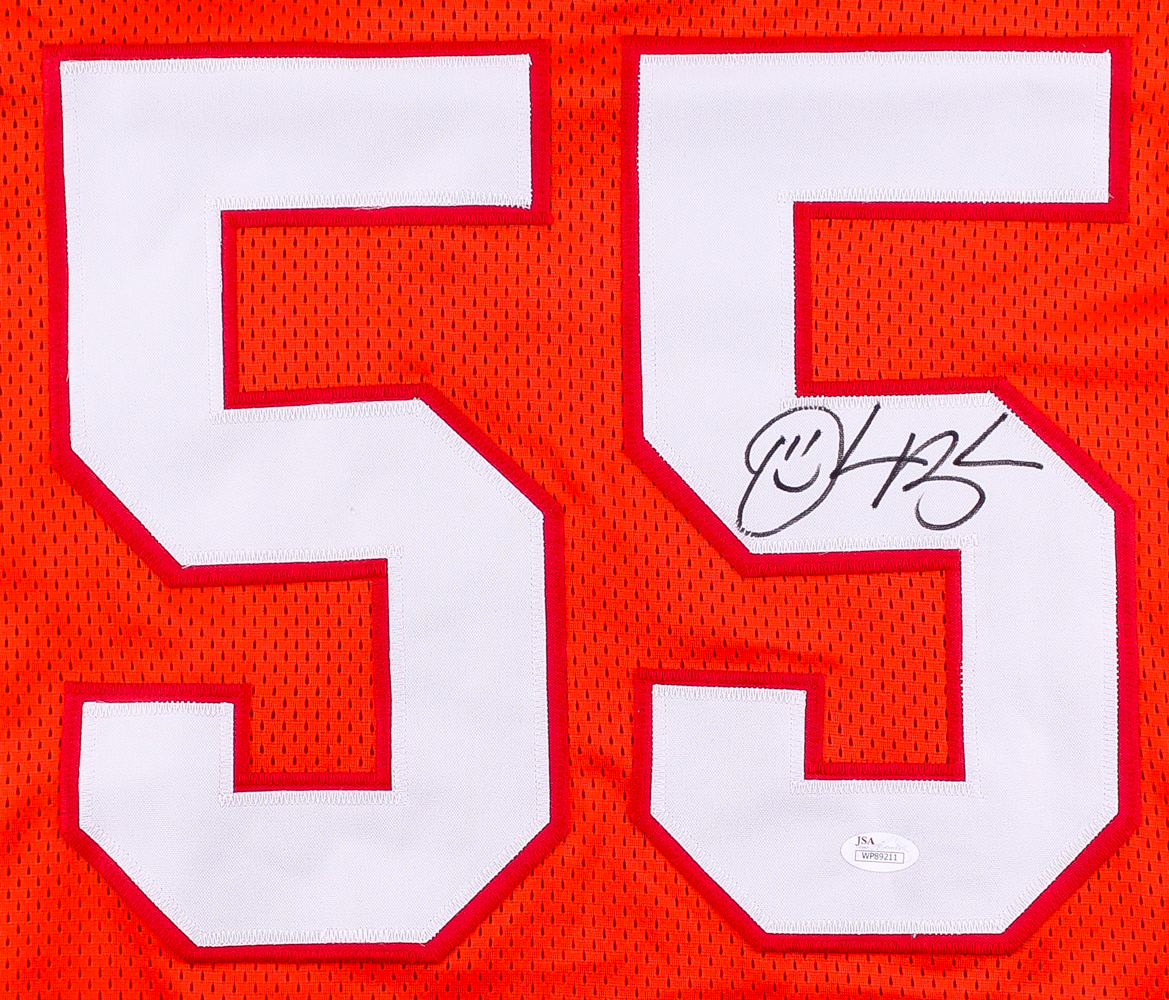 Derrick Brooks Signed Buccaneers Throwback Jersey (JSA COA) at PristineAuction.com Derrick Brooks Signed Buccaneers Throwback Jersey (JSA COA) at PristineAuction.com