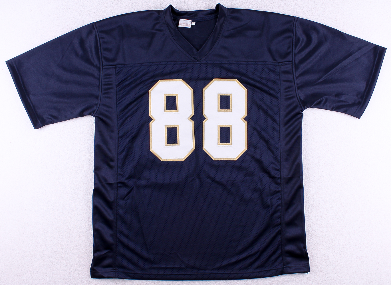 Lou Holtz Signed Notre Dame National Champs Jersey (Steiner COA) at PristineAuction.com Lou Holtz Signed Notre Dame National Champs Jersey (Steiner COA) at PristineAuction.com