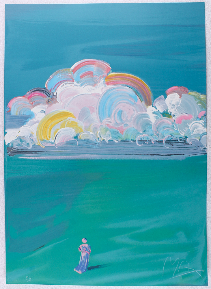 Peter Max "Sage" Signed 25.5" x 36" Serigraph on Paper #191/300 at PristineAuction.com Peter Max "Sage" Signed 25.5" x 36" Serigraph on Paper #191/300 at PristineAuction.com