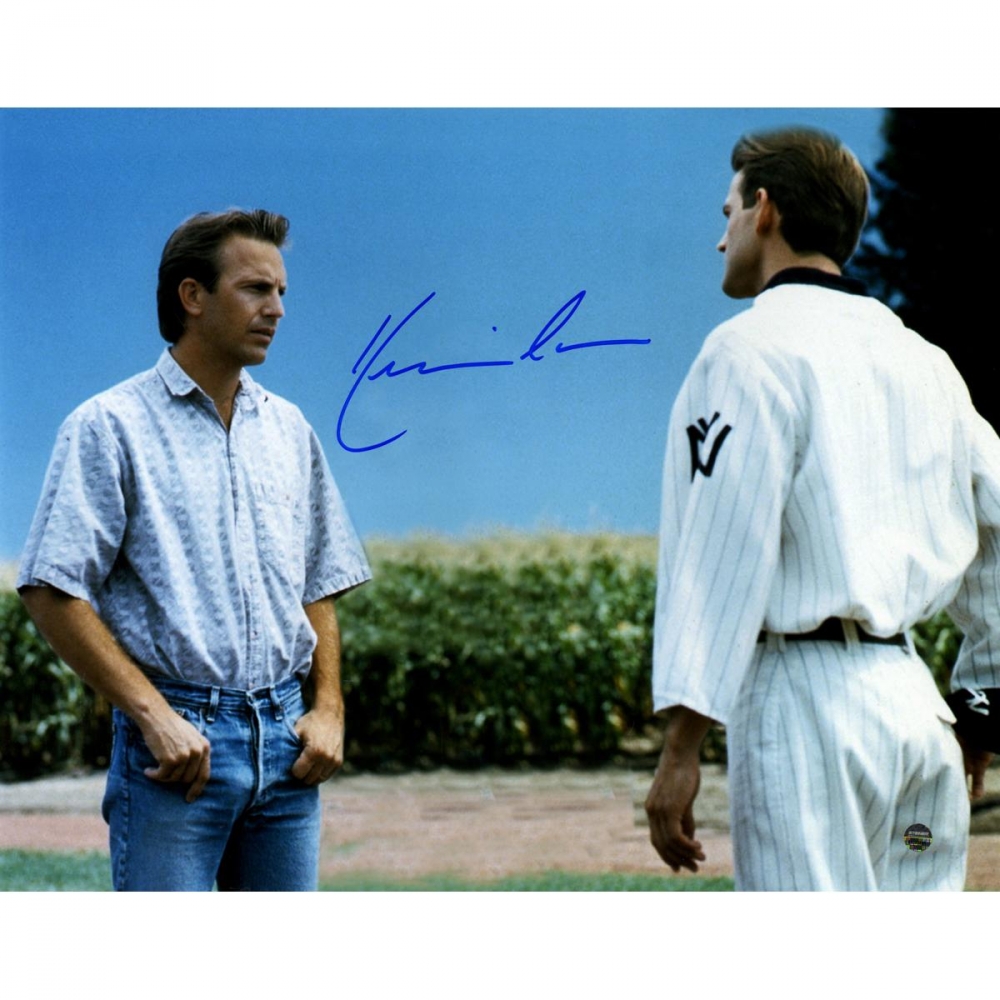 Photo Dédicacée Kevin Costner 'Champ De Rêves' - 11x14, Authentifiée Beckett, Pièce Collector
