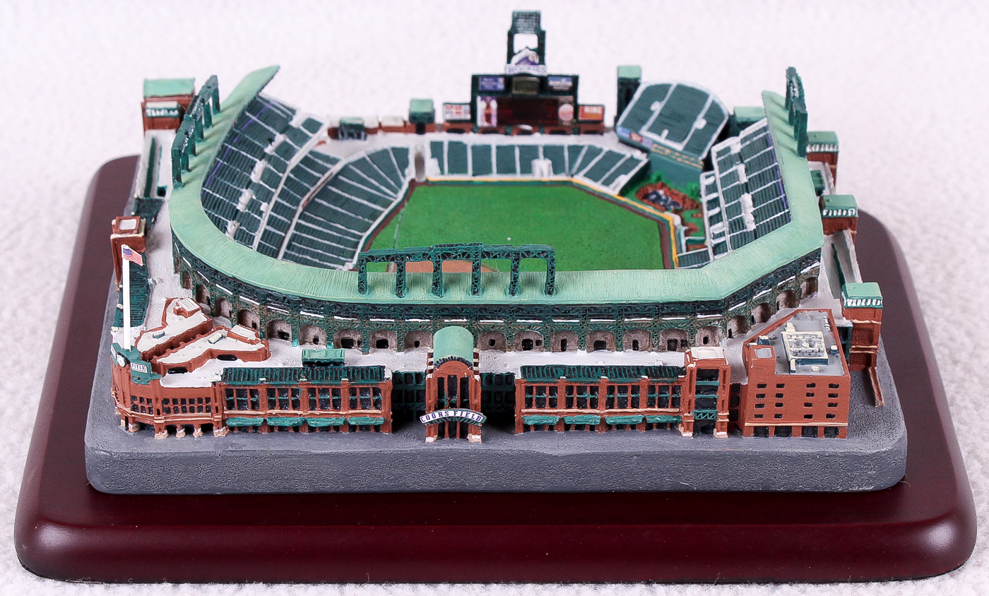 Coors Field Stadium Figurine by The Danbury Mint at PristineAuction.com Coors Field Stadium Figurine by The Danbury Mint at PristineAuction.com