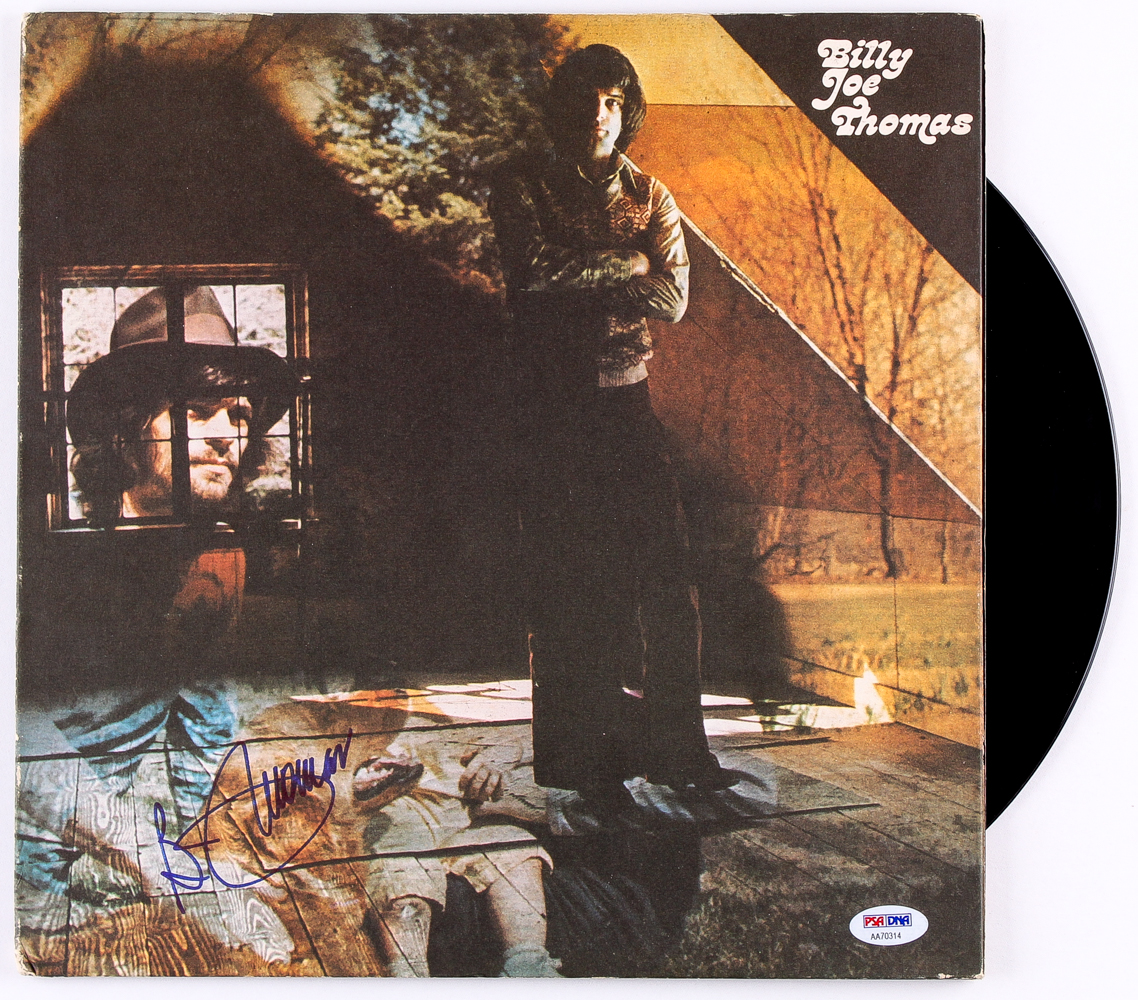 B.J. Thomas Signed "Billy Joe Thomas" Record Album (PSA COA) at PristineAuction.com B.J. Thomas Signed "Billy Joe Thomas" Record Album (PSA COA) at PristineAuction.com