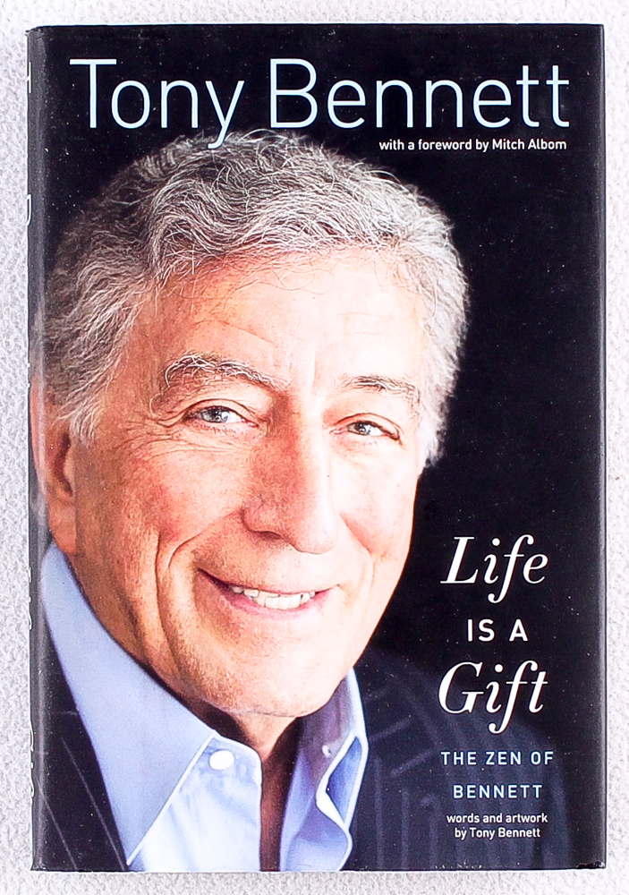 Tony Bennett signed "Life Is a Gift: The Zen of Bennett" Hardback Book (PSA COA) at PristineAuction.com Tony Bennett signed "Life Is a Gift: The Zen of Bennett" Hardback Book (PSA COA) at PristineAuction.com