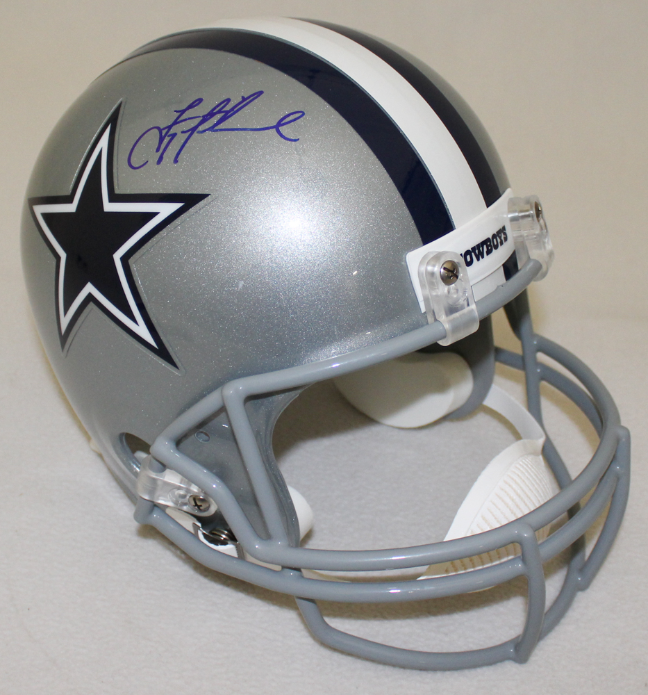 Troy Aikman Signed Cowboys Full-Size Helmet (Aikman Hologram) at PristineAuction.com Troy Aikman Signed Cowboys Full-Size Helmet (Aikman Hologram) at PristineAuction.com