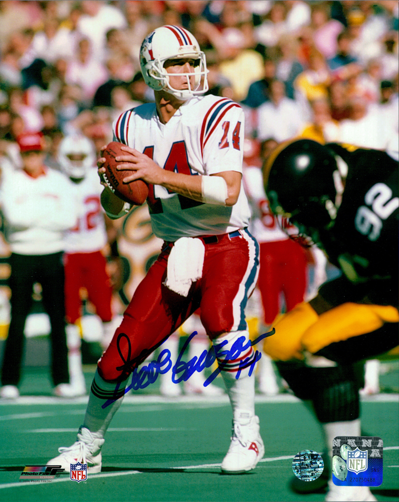 Steve Grogan Signed Patriots 8x10 Photo (PA COA) at PristineAuction.com Steve Grogan Signed Patriots 8x10 Photo (PA COA) at PristineAuction.com