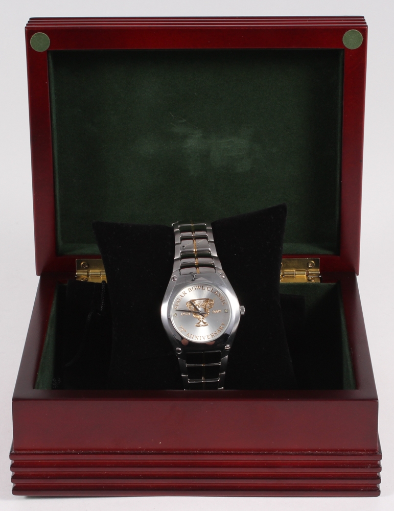 Ken Stabler Sugar Bowl 75th Anniversary Presentation Watch Gifted to