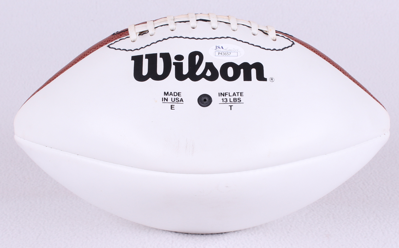 Warren Moon Signed Quarterback Club Full-Size Football (JSA COA) at PristineAuction.com Warren Moon Signed Quarterback Club Full-Size Football (JSA COA) at PristineAuction.com