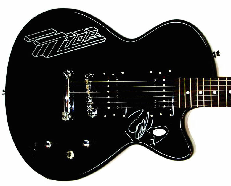Billy Gibbons Signed ZZ Top Full-Size Bridgecraft Electric Guitar (JSA COA) at PristineAuction.com Billy Gibbons Signed ZZ Top Full-Size Bridgecraft Electric Guitar (JSA COA) at PristineAuction.com