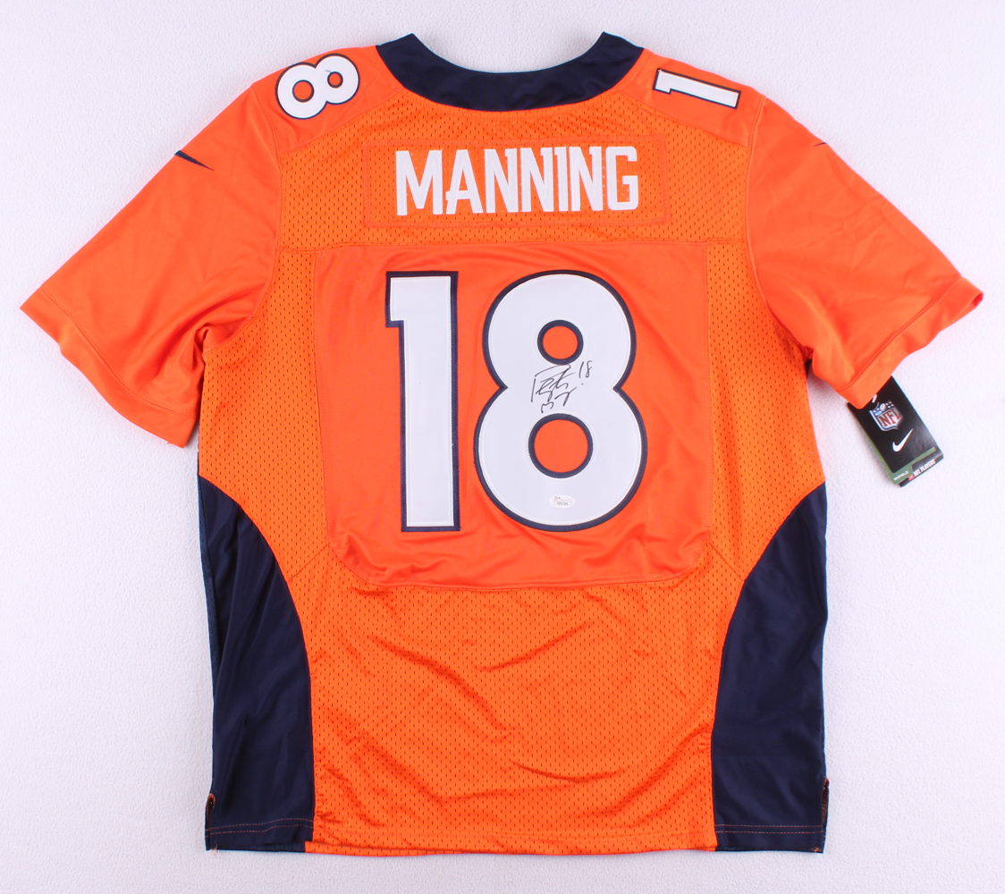 Peyton Manning Signed Broncos Nike Authentic Jersey (JSA ALOA) at PristineAuction.com Peyton Manning Signed Broncos Nike Authentic Jersey (JSA ALOA) at PristineAuction.com