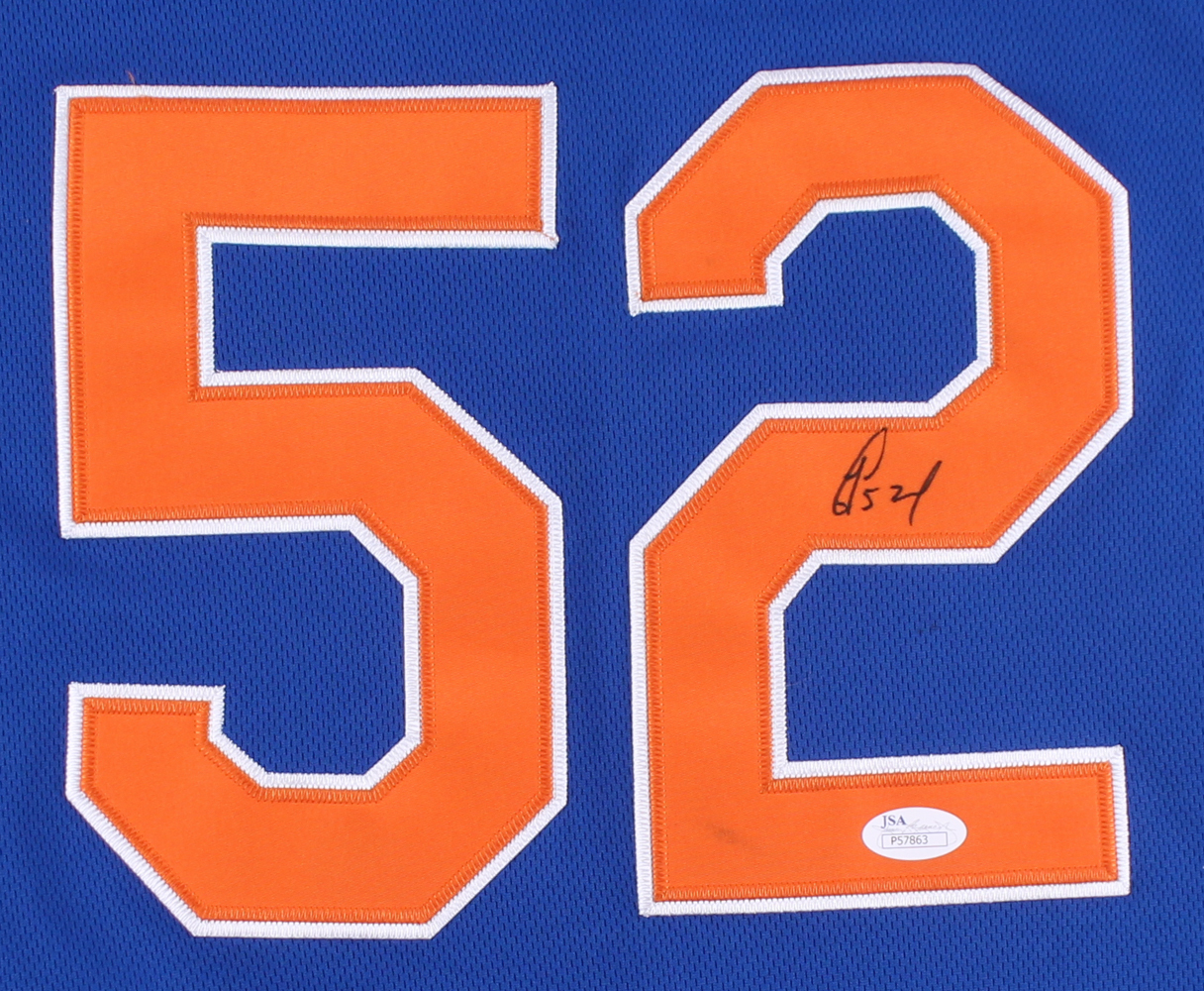 Yoenis Cespedes Signed Mets World Series Jersey (JSA COA) at PristineAuction.com Yoenis Cespedes Signed Mets World Series Jersey (JSA COA) at PristineAuction.com