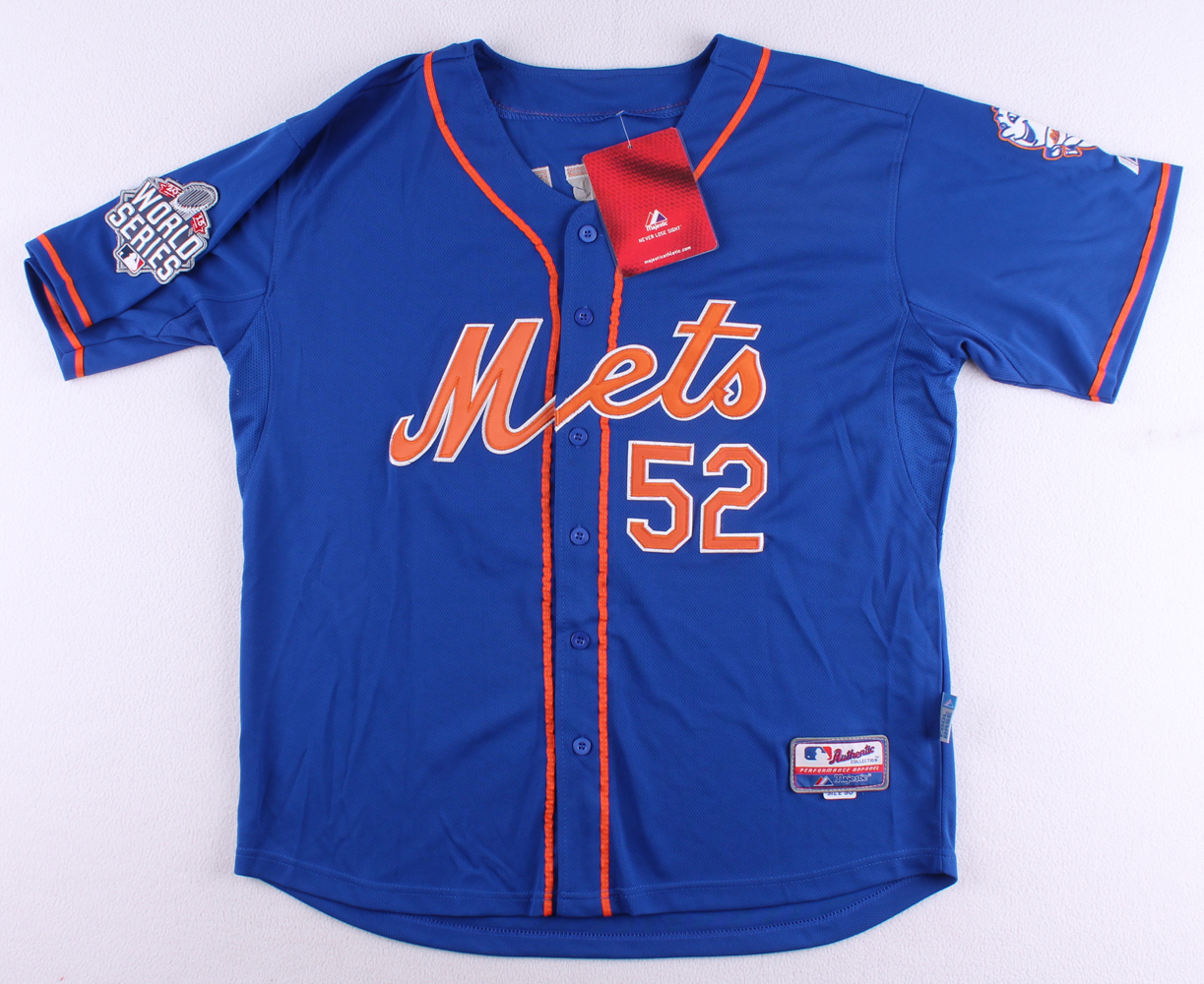 Yoenis Cespedes Signed Mets World Series Jersey (JSA COA) at PristineAuction.com Yoenis Cespedes Signed Mets World Series Jersey (JSA COA) at PristineAuction.com