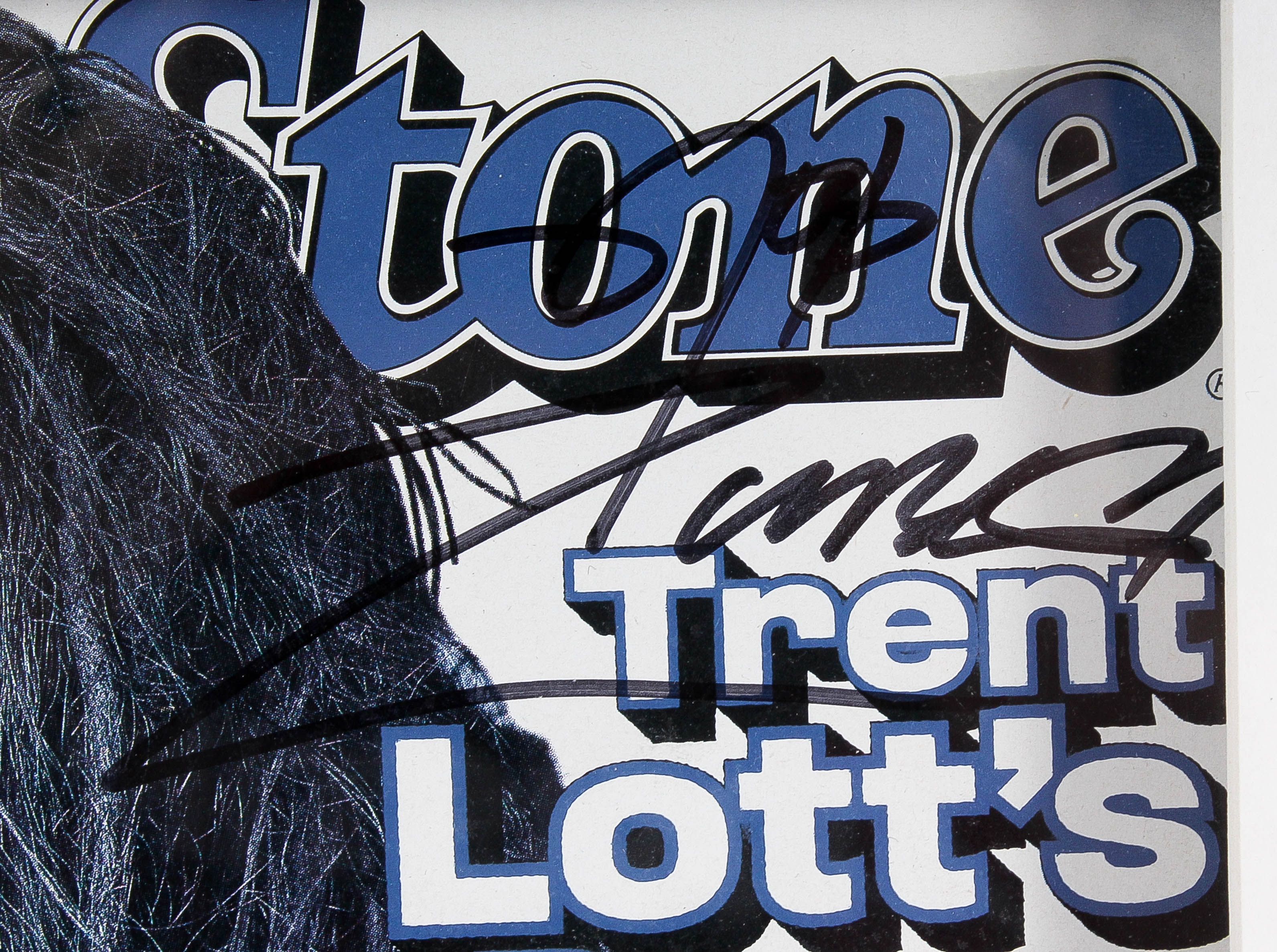 Rob Zombie Signed 12x15x2 Custom Framed Rolling Stone Magazine Cover Photo (JSA COA) at PristineAuction.com Rob Zombie Signed 12x15x2 Custom Framed Rolling Stone Magazine Cover Photo (JSA COA) at PristineAuction.com