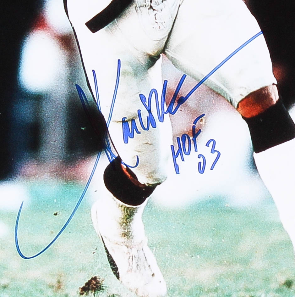 Marcus Allen Signed Raiders 18x24 Custom Framed Photo Display Inscribed "HOF 03" (PSA COA) at PristineAuction.com Marcus Allen Signed Raiders 18x24 Custom Framed Photo Display Inscribed "HOF 03" (PSA COA) at PristineAuction.com