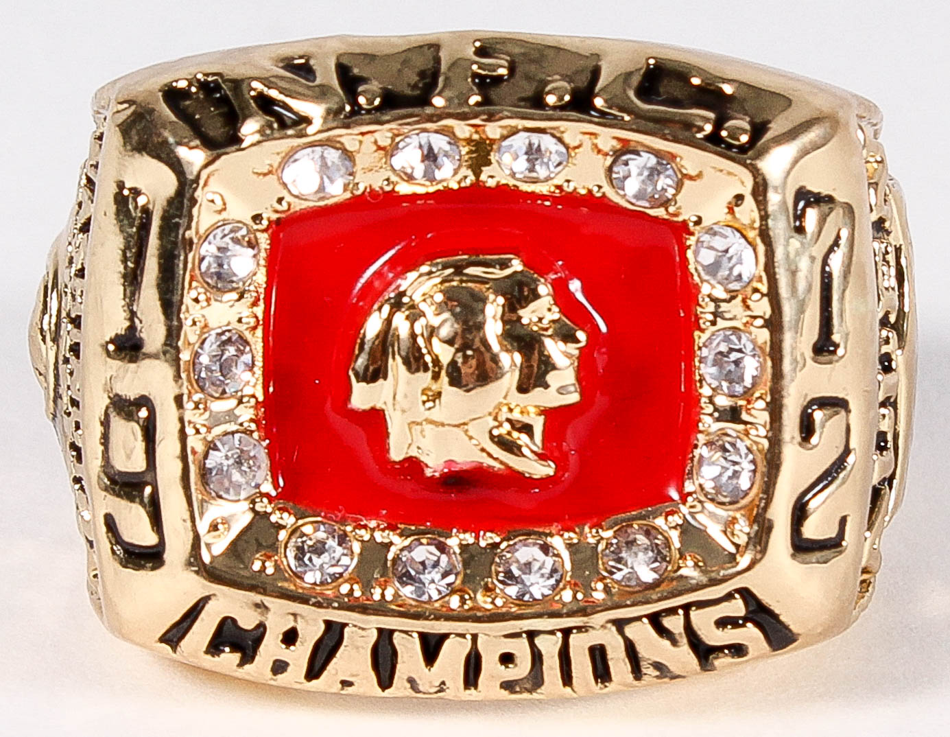 George Allen Washington Redskins High Quality Replica 1972 NFC Championship Ring at PristineAuction.com George Allen Washington Redskins High Quality Replica 1972 NFC Championship Ring at PristineAuction.com