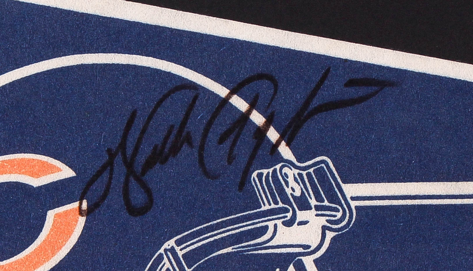 Walter Payton & Gale Sayers Signed Bears 17x35 Custom Framed Pennant Display (PSA LOA) at PristineAuction.com Walter Payton & Gale Sayers Signed Bears 17x35 Custom Framed Pennant Display (PSA LOA) at PristineAuction.com