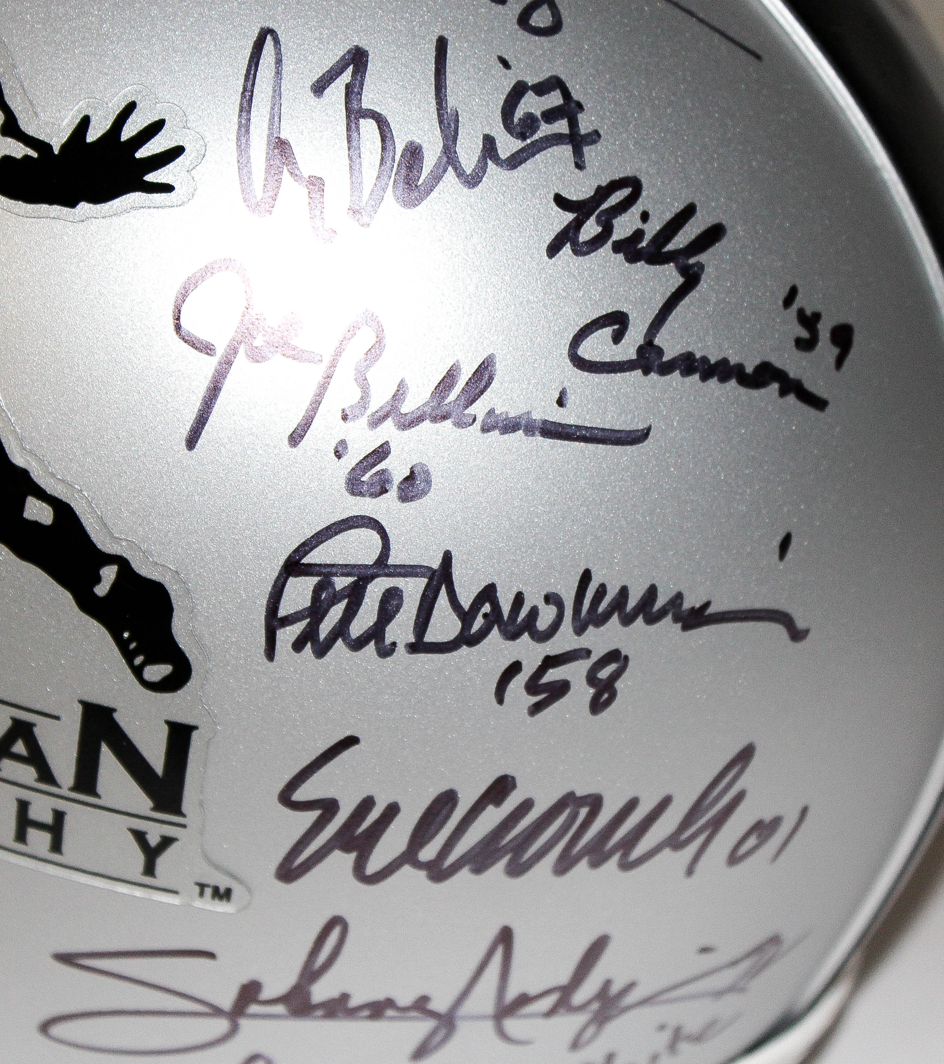 Heisman Trophy Full-Size Authentic Pro-Line Helmet Signed & Inscribed by (21) winners with Bo Jackson, Jameis Winston, Marcus Allen, Marcus Mariota, Tim Brown (JSA COA & Player Holograms) at PristineAuction.com Heisman Trophy Full-Size Authentic Pro-Line Helmet Signed & Inscribed by (21) winners with Bo Jackson, Jameis Winston, Marcus Allen, Marcus Mariota, Tim Brown (JSA COA & Player Holograms) at PristineAuction.com