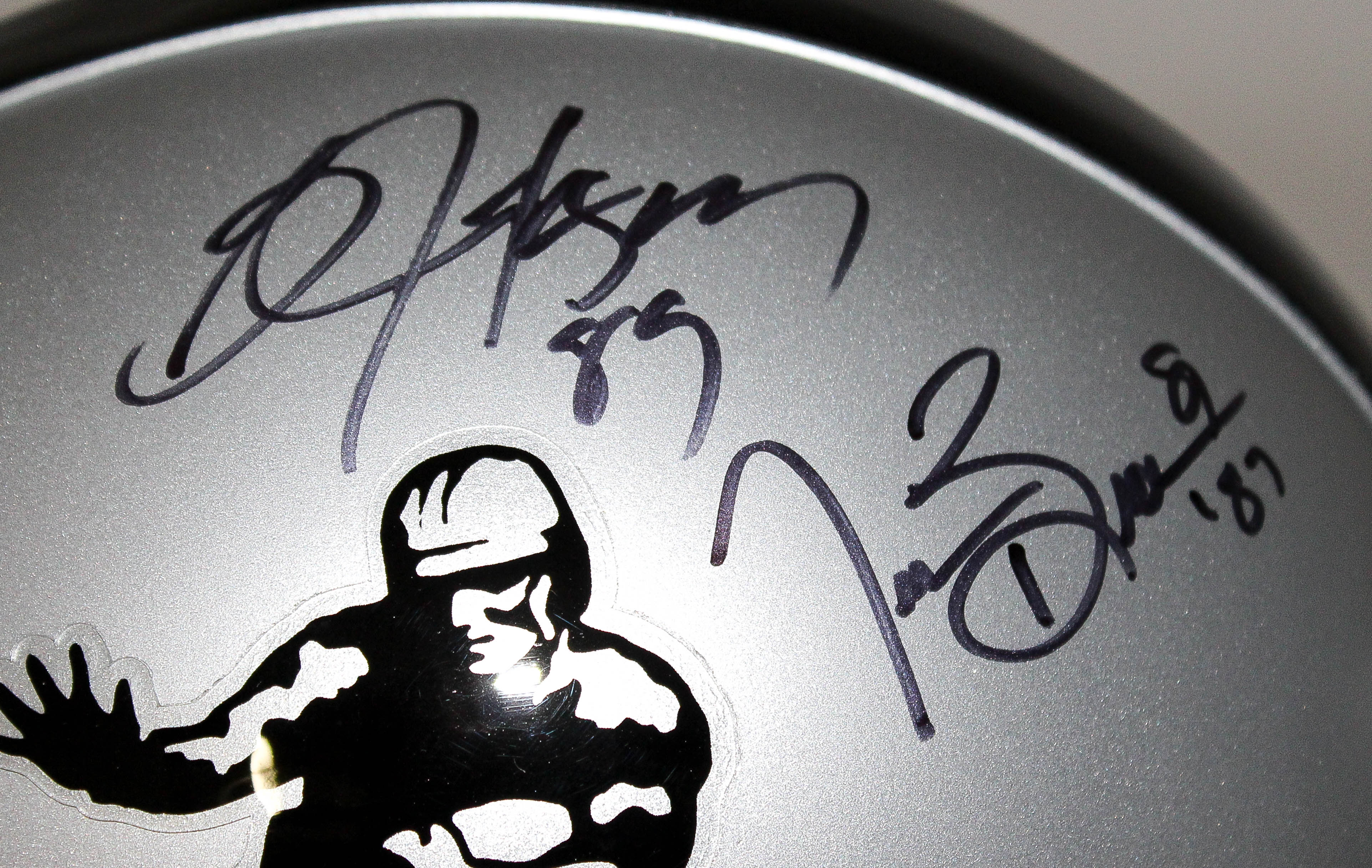 Heisman Trophy Full-Size Authentic Pro-Line Helmet Signed & Inscribed by (21) winners with Bo Jackson, Jameis Winston, Marcus Allen, Marcus Mariota, Tim Brown (JSA COA & Player Holograms) at PristineAuction.com Heisman Trophy Full-Size Authentic Pro-Line Helmet Signed & Inscribed by (21) winners with Bo Jackson, Jameis Winston, Marcus Allen, Marcus Mariota, Tim Brown (JSA COA & Player Holograms) at PristineAuction.com