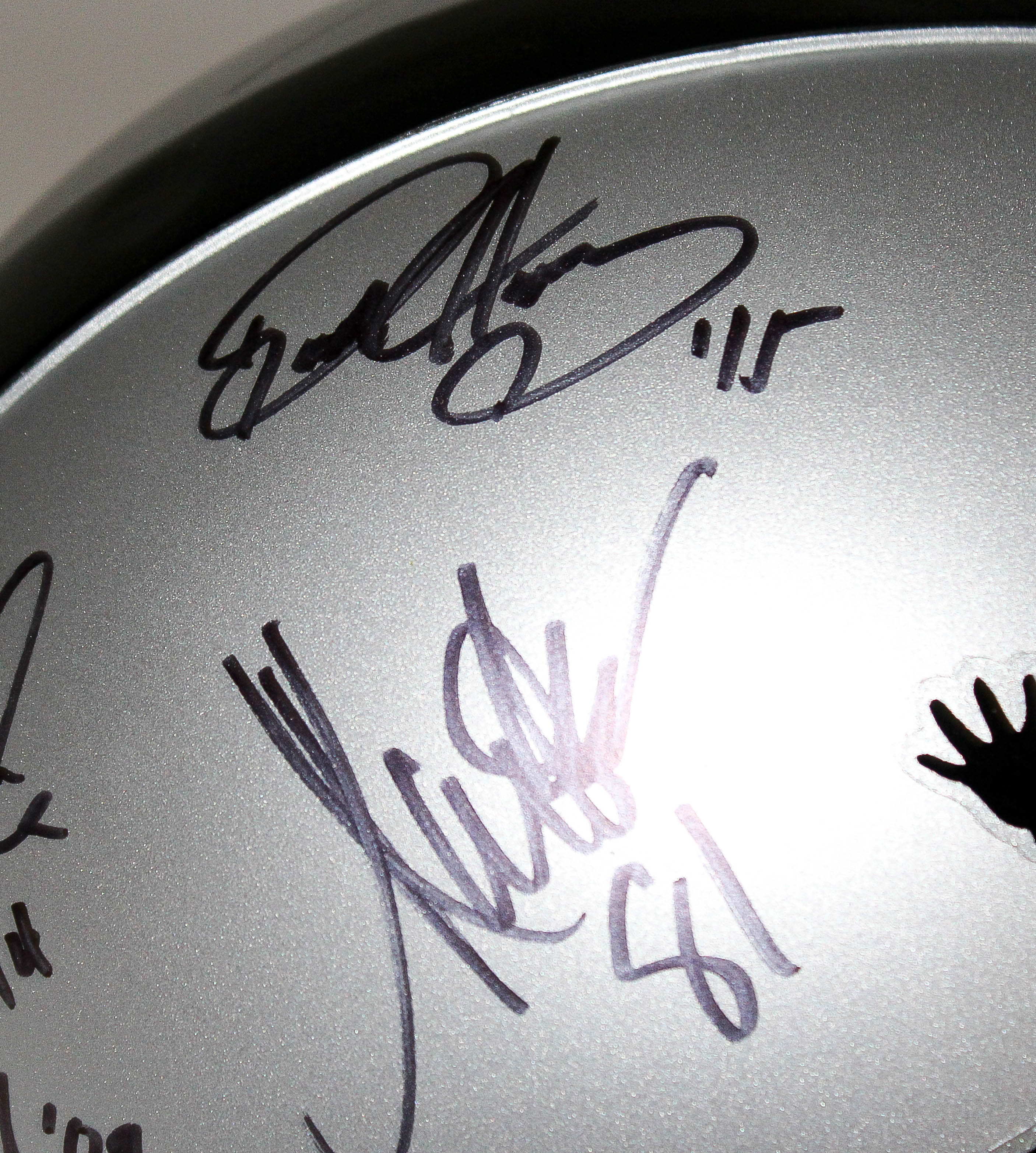 Heisman Trophy Full-Size Authentic Pro-Line Helmet Signed & Inscribed by (21) winners with Bo Jackson, Jameis Winston, Marcus Allen, Marcus Mariota, Tim Brown (JSA COA & Player Holograms) at PristineAuction.com Heisman Trophy Full-Size Authentic Pro-Line Helmet Signed & Inscribed by (21) winners with Bo Jackson, Jameis Winston, Marcus Allen, Marcus Mariota, Tim Brown (JSA COA & Player Holograms) at PristineAuction.com