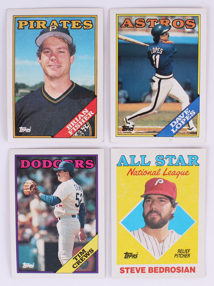 1988 Topps Picture Vending Box of (500) Baseball Cards at PristineAuction.com 1988 Topps Picture Vending Box of (500) Baseball Cards at PristineAuction.com