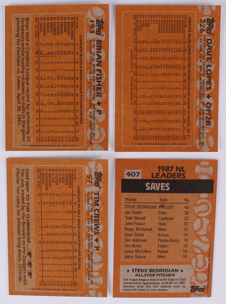 1988 Topps Picture Vending Box of (500) Baseball Cards at PristineAuction.com 1988 Topps Picture Vending Box of (500) Baseball Cards at PristineAuction.com