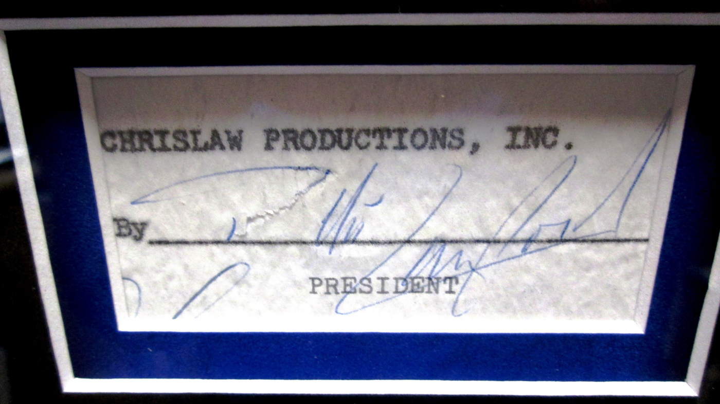 Multi-Signed Rat Pack 32x27 Custom Framed Display with Authentic Sands Las Vegas Memorabilia Signed by (5) with Frank Sinatra, Dean Martin, Sammy Davis Jr., Peter Lawford & Joey Bishop (JSA LOA & COA) at PristineAuction.com Multi-Signed Rat Pack 32x27 Custom Framed Display with Authentic Sands Las Vegas Memorabilia Signed by (5) with Frank Sinatra, Dean Martin, Sammy Davis Jr., Peter Lawford & Joey Bishop (JSA LOA & COA) at PristineAuction.com
