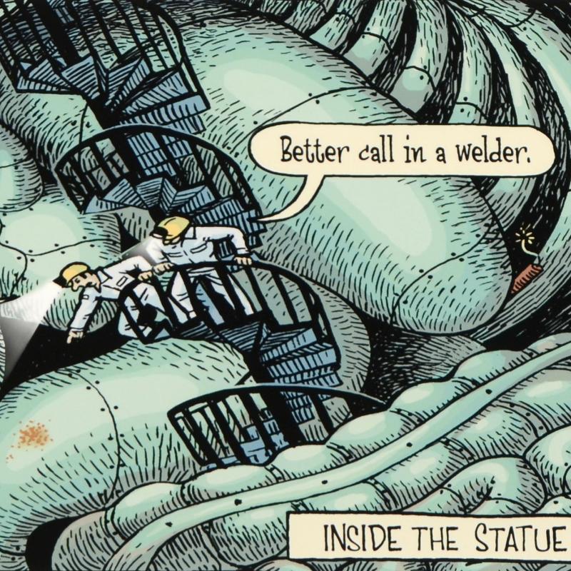 Dan Piraro Signed Bizarro! "Inside Liberty" Limited Edition 15x22 Custom Framed Giclee at PristineAuction.com Dan Piraro Signed Bizarro! "Inside Liberty" Limited Edition 15x22 Custom Framed Giclee at PristineAuction.com