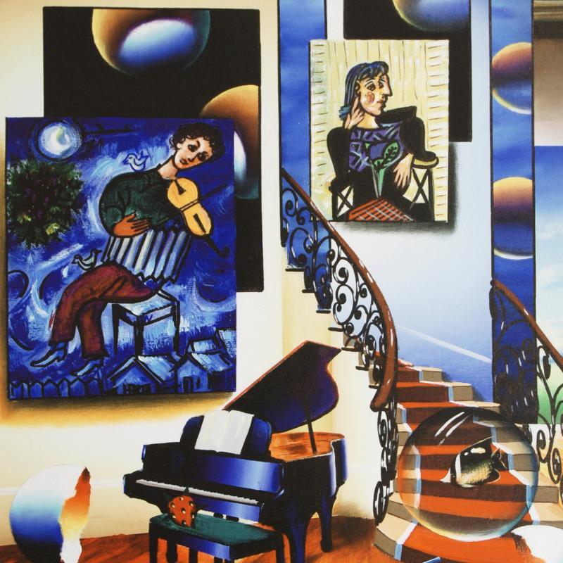 Ferjo Signed "Fiddler" LE 20x24 Giclee on Canvas (PA) at PristineAuction.com Ferjo Signed "Fiddler" LE 20x24 Giclee on Canvas (PA) at PristineAuction.com