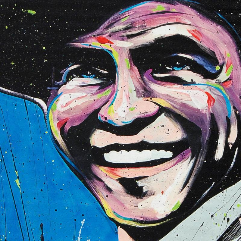 David Garibaldi Signed "Frank Sinatra (Blue Eyes)" Limited Edition 36x36 Giclee on Canvas at PristineAuction.com David Garibaldi Signed "Frank Sinatra (Blue Eyes)" Limited Edition 36x36 Giclee on Canvas at PristineAuction.com