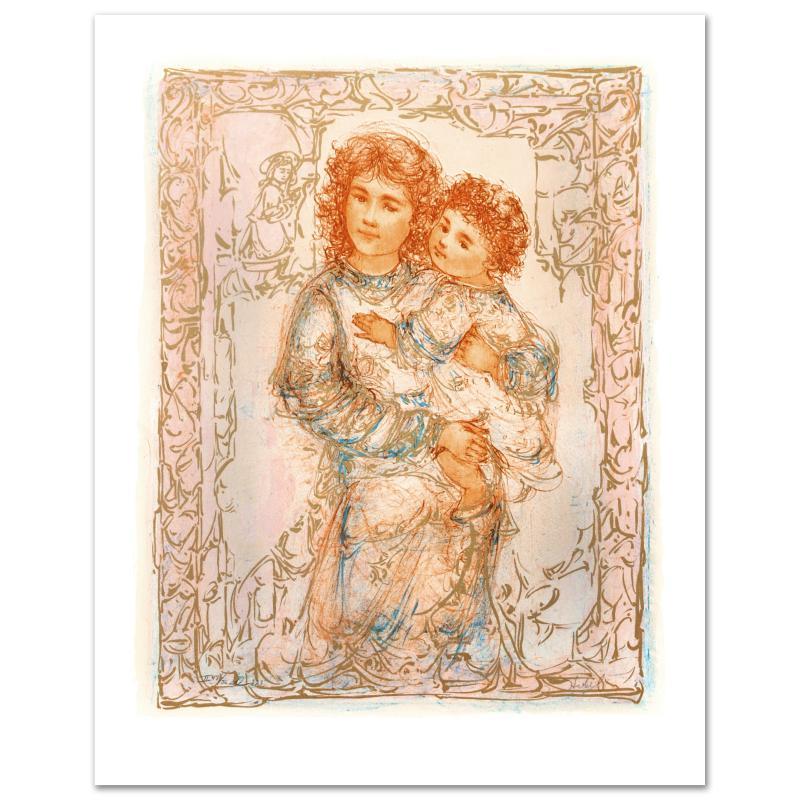"Millennium Joy" Numbered LE 18x22 Lithograph by Edna Hibel (PA) at PristineAuction.com "Millennium Joy" Numbered LE 18x22 Lithograph by Edna Hibel (PA) at PristineAuction.com