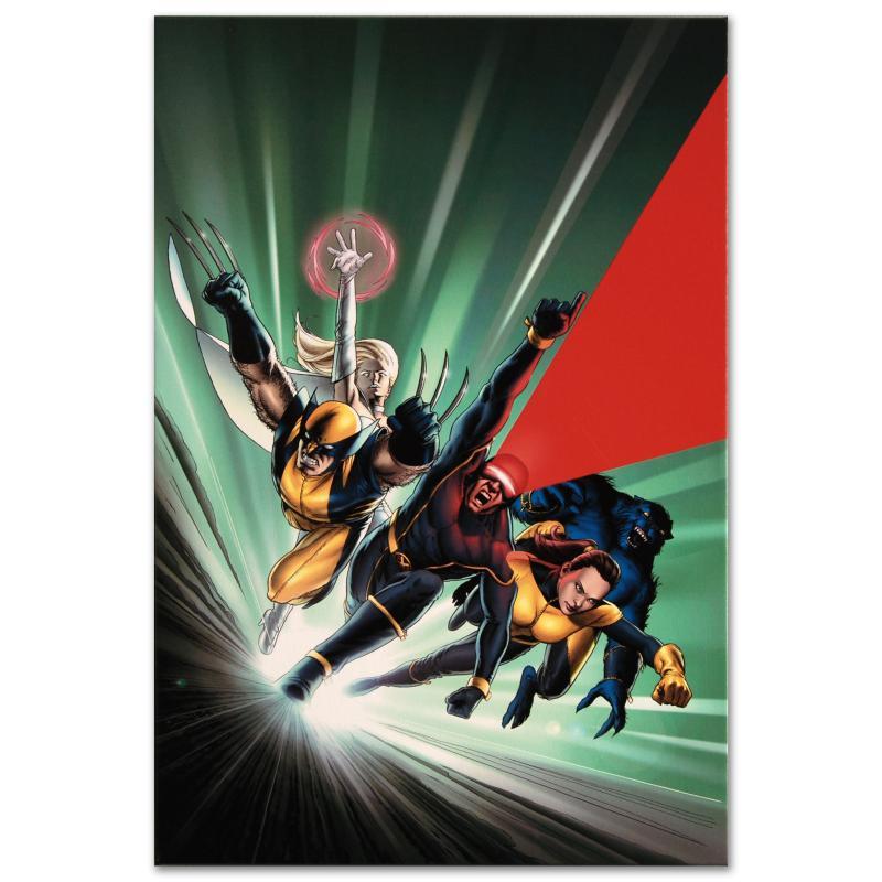 John Cassaday & Marvel Comics "Astonishing X-Men #1" LE 18x27 Giclee on Canvas at PristineAuction.com John Cassaday & Marvel Comics "Astonishing X-Men #1" LE 18x27 Giclee on Canvas at PristineAuction.com