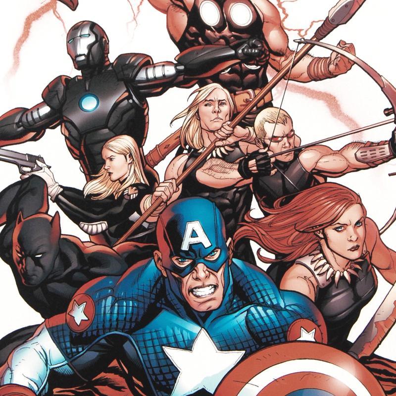 "Ultimate New Ultimates #5" Limited Edition 18x27 Giclee on Canvas by Frank Cho and Marvel Comics at PristineAuction.com "Ultimate New Ultimates #5" Limited Edition 18x27 Giclee on Canvas by Frank Cho and Marvel Comics at PristineAuction.com