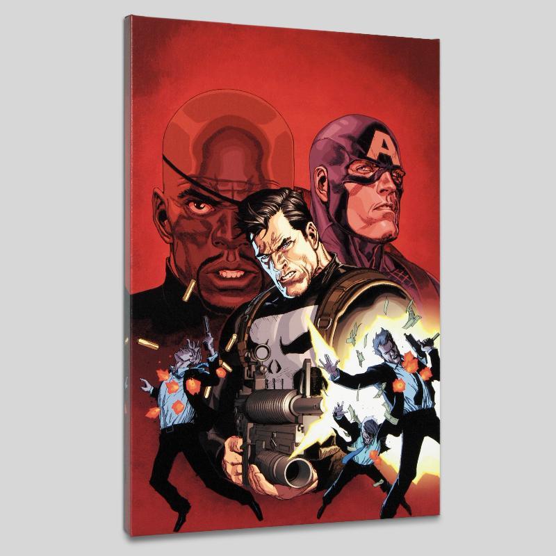 Leinil Francis Yu "Ultimate Avengers #1" Limited Edition 18x27 Giclee on Canvas at PristineAuction.com Leinil Francis Yu "Ultimate Avengers #1" Limited Edition 18x27 Giclee on Canvas at PristineAuction.com