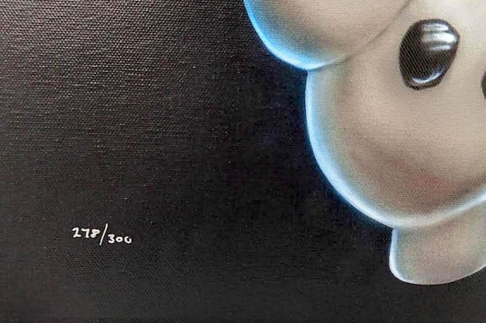 Noah Signed "Olaf & Sven" Disney Limited Edition 16x24 Giclee on Canvas from a Sold Out Edition #/300 (Disney COA) at PristineAuction.com Noah Signed "Olaf & Sven" Disney Limited Edition 16x24 Giclee on Canvas from a Sold Out Edition #/300 (Disney COA) at PristineAuction.com