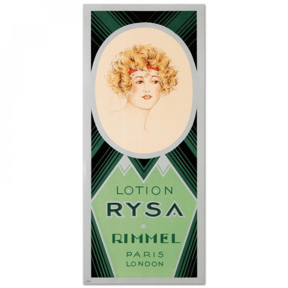 "RimmelLotion Rysa" 10x23 HandPulled Lithograph by the RE Society
