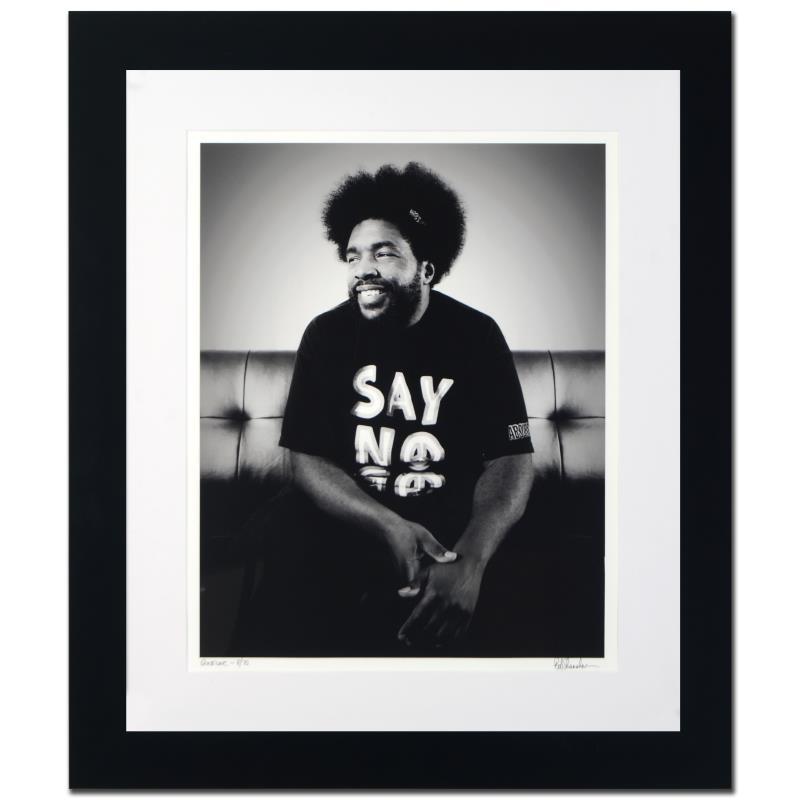Rob Shanahan Signed "Questlove" Limited Edition 26x30 Custom Framed Giclee at PristineAuction.com Rob Shanahan Signed "Questlove" Limited Edition 26x30 Custom Framed Giclee at PristineAuction.com