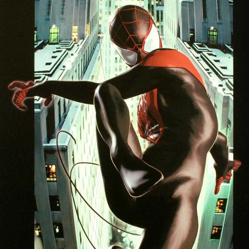 Stan Lee Signed "Ultimate Spider-Man #2" Limited Edition 18x27 Giclee on Canvas by Kaare Andrews and Marvel Comics at PristineAuction.com Stan Lee Signed "Ultimate Spider-Man #2" Limited Edition 18x27 Giclee on Canvas by Kaare Andrews and Marvel Comics at PristineAuction.com