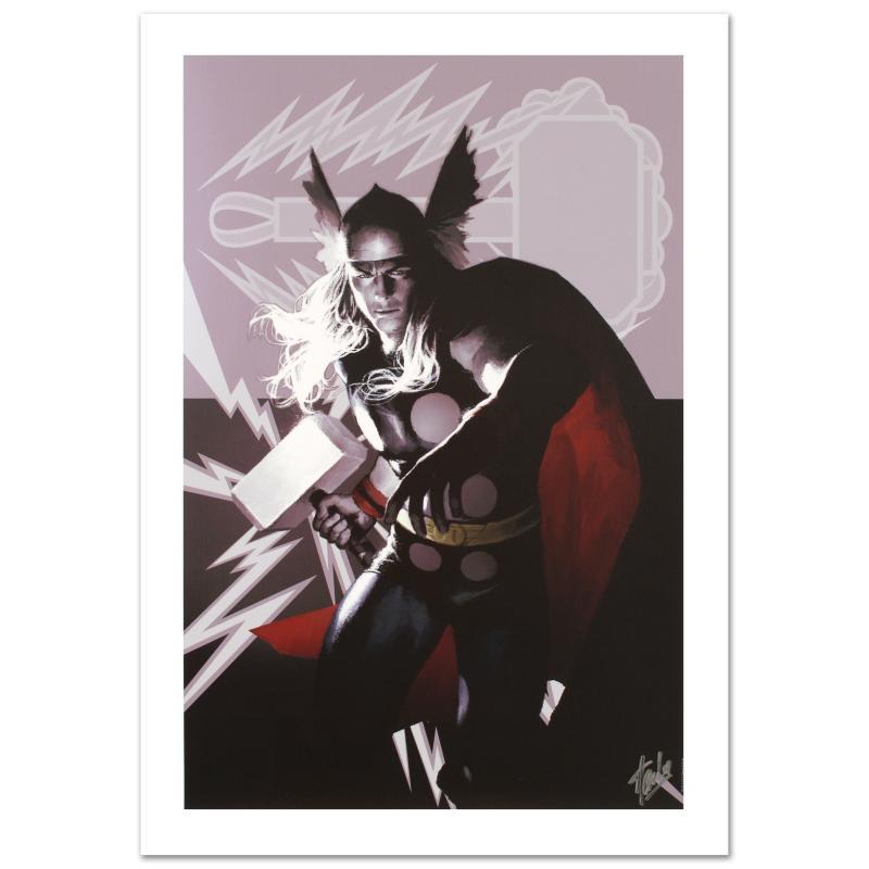 Stan Lee Signed "Wolverine Avengers Origins: Thor #1 & The X-Men #2" LE 18" x 27" Giclee on Canvas by Al Barrionuevo & Marvel Comics at PristineAuction.com Stan Lee Signed "Wolverine Avengers Origins: Thor #1 & The X-Men #2" LE 18" x 27" Giclee on Canvas by Al Barrionuevo & Marvel Comics at PristineAuction.com